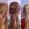 Helyszín hajvágás lányoknak hosszú haj