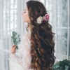 Egyszerű menyasszonyi haj